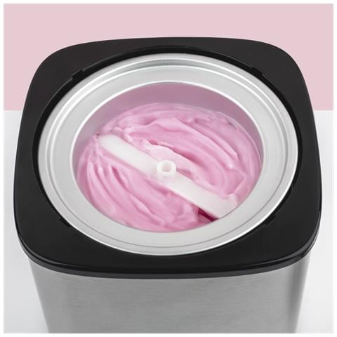 Gelatiera SRB80, Capacità 2L, 12 W, prep 30/40 min, Veloce, 30 giri /min, Arresto automatico, Coperchio trasparente, Cestello rimovibile - Foto 2