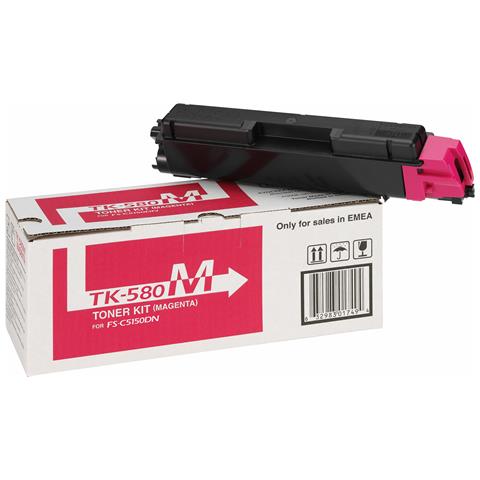 TK-580M cartuccia toner 1 pz Originale Magenta - Foto 4