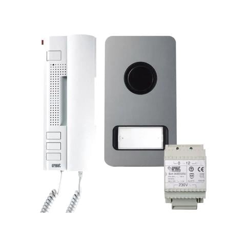 Kit Citofono Audio 2 Fili Monofamiliare Mikra Utopia - Foto 5