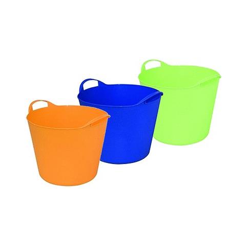 Secchio Contenitore Multiuso 'flex-bag' - Ø 46 Cm - 43 Lt Blu - Foto 1