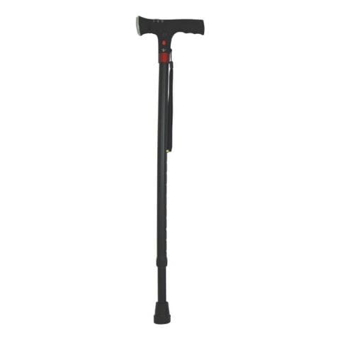 BASTONE DI SICUREZZA CON LUCE - nero - Foto 4