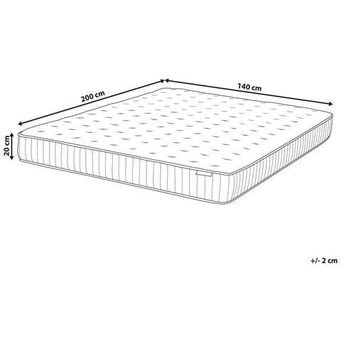 Materasso A Molle Insacchettate Rigido 140 X 200 Cm Dream - Foto 12