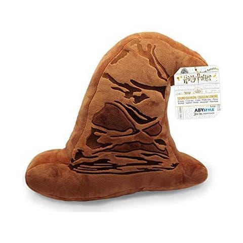 ABYstyle - ABYPEL036 HARRY POTTER - CUSCINO PARLANTE Cappello Parlante - PELUCHE, multicolore - Foto 2