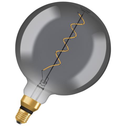 Edition 1906 Globo 200mm Led Trasparente Filamento Variabile Fumo - 5w Equivalente 12 E27 - Bianco Caldo - Foto 2