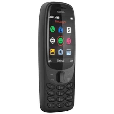 6310 16 MB Dual Sim Display 2.8" Slot Micro SD Fotocamera 0.3 Mpx Colore Nero - Foto 2