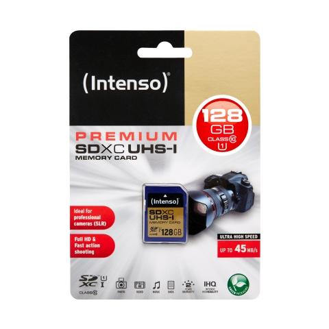 SDXC, 128GB, 128 GB, Secure Digital Extended Capacity (SDXC) , UHS, Blu, 2,4 cm, 2 mm - Foto 1