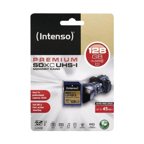 SDXC, 128GB, 128 GB, Secure Digital Extended Capacity (SDXC) , UHS, Blu, 2,4 cm, 2 mm - Foto 2