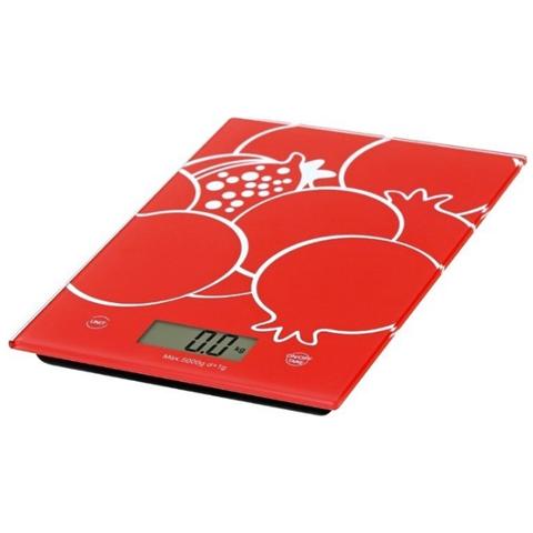 Bilancia Digitale da Cucina 5 kg Colore Rosso - Foto 1