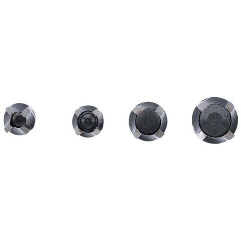 Set Di Punte Per Fori Di Tasselli Bgs - 4 Pezzi - 6838 - Foto 2