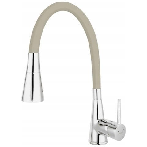 Zumba Ii Miscelatore Monocomando Da Cucina Beige (bza42p)  - Foto 1