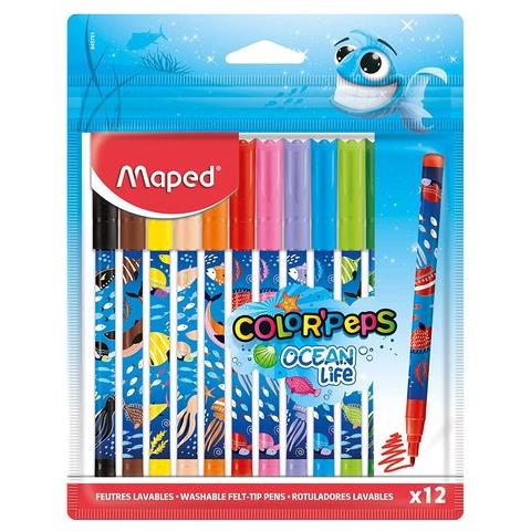 Pennarelli Disegno 845701 Ocean Life Colori Assortiti - Foto 1