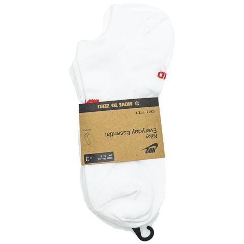 Sportswear Everyday Essential No-show Socks 3 Pairs Dx5075-911, Unisex, Bianca, 46-50 - Foto 6