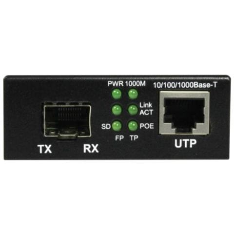 Convertitore Multimediale PoE da 15.4 W 1000 Base Colore Nero - Foto 4