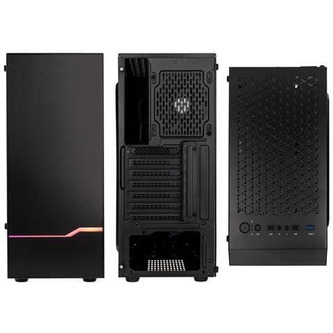 Inspire K9 ARGB Midi Tower Nero - Foto 2