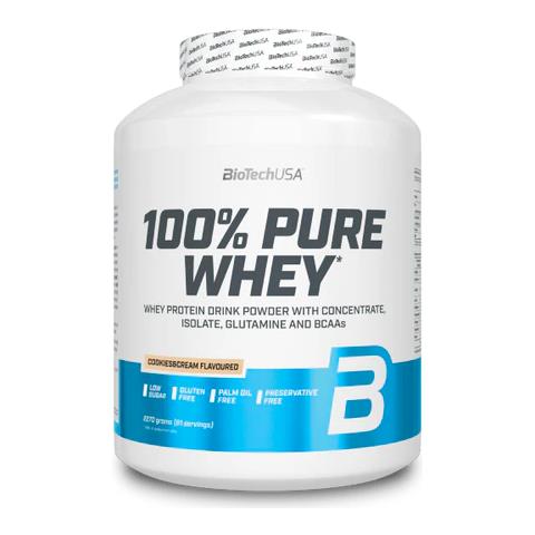 Biotech Usa 100% Pure Whey 2270g Gusto Biscotto E Crema - Foto 1
