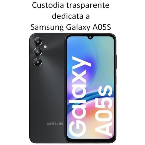 Ultra Slim Custodia Tpu Silicone 0,3mm Cover Case Per Samsung Galaxy A05s Trasparente - Foto 2