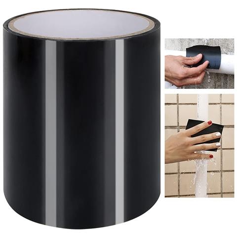 Nastro Resistente All'acqua Per Isolamento E Riparazione In Ambienti Umidi Black - Foto 1