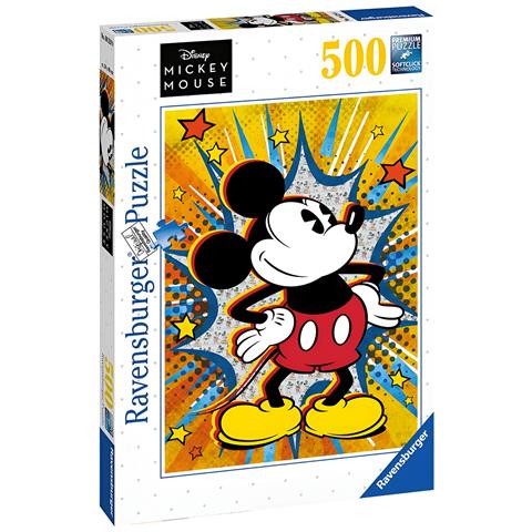 Topolino Tema Disney 500 Pezzi Puzzle Softclick Premium, Multicolore - Foto 5