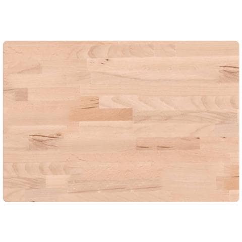 Piano Bagno 60x40x1,5 Cm Legno Massello Di Faggio - Foto 2