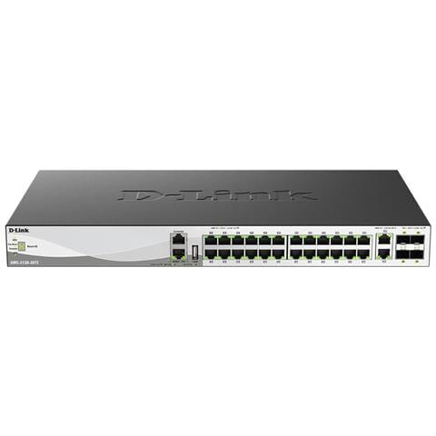 Dms 3130-30ts - Switch - L3 - Managed - 24 X 100/1000/2.5g + 2 X 100/1000/2.5g / 5g / 10g + 4 X 10 Gigabit / 25 Gigabit Sfp28 - An Rack Montierbar (dms-3130-30ts /e) - Foto 1