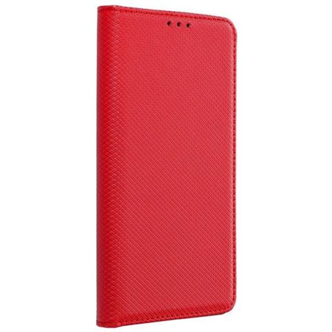 Smart Book Custodia A Libro Poket Flip Cover Case Per Apple Iphone 16 Plus Red - Foto 1