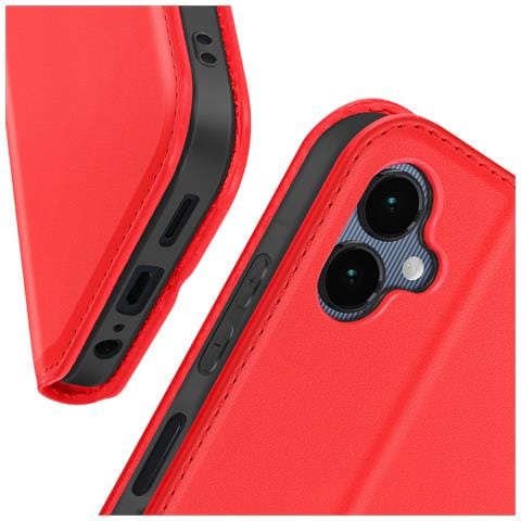 Custodia Per Samsung Galaxy A06 Copertina Portacarte Supporto Video - Foto 5