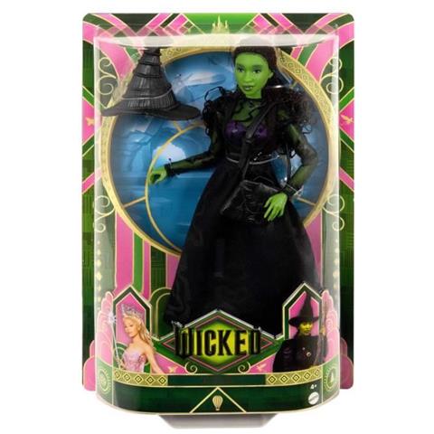 Bambola Mattel-wicked-elphaba Con Accessori E Vestiti Rimovibili - Wicked - Hxt62 - Foto 2