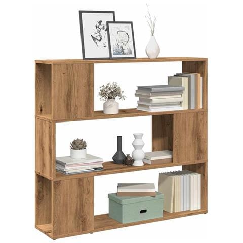 Libreria/divisorio In Rovere Artigianale 100x24x94 Cm - Foto 1