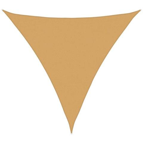 Vela Parasole 160 G/m Triangolare Sabbia 6x6x6 M In Hdpe - Foto 2