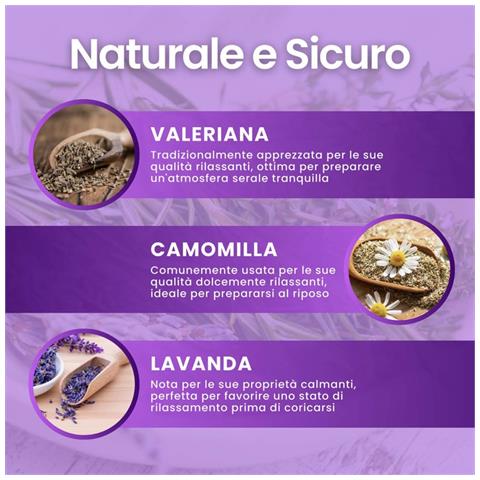 Melatonina Complex - 365 Microcompresse, 1mg Di Melatonina, Camomilla, Valeriana, Lavanda, Vitamina B6 - Foto 4