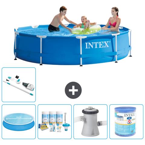 Piscina Fuori Terra - In Giro - 305x76 Cm - Blu - Include Accessori Coordinati A1486 - Foto 1