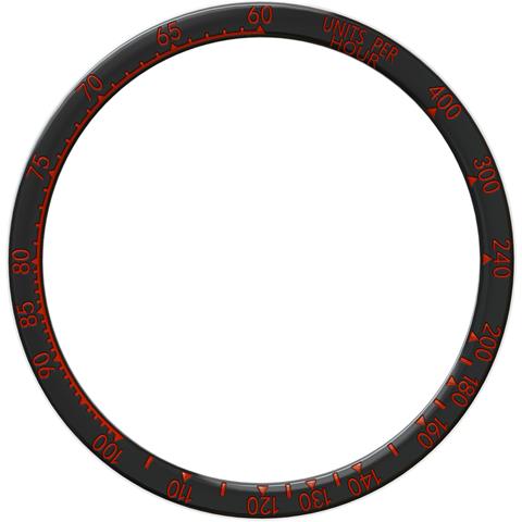 Anello Della Lunetta Nero E Rosso Per Fenix 8 (51mm) - Edizione Colorata - Foto 2