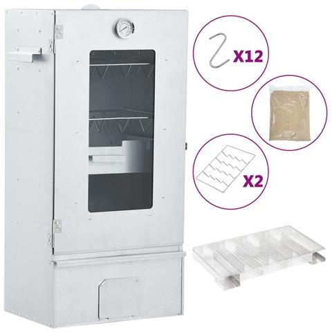 Forno Affumicatore BBQ Generatore Fumo Freddo Acciaio Zincato - Foto 1
