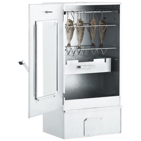 Forno Affumicatore BBQ Generatore Fumo Freddo Acciaio Zincato - Foto 2