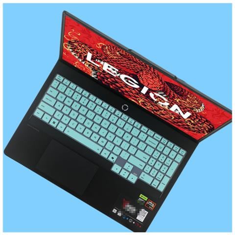 Protezione Tastiera In Silicone Compatibile Con Lenovo Legion R9000p 2025, R7000, Y7000p - Antipolvere E Impermeabile White - Foto 3