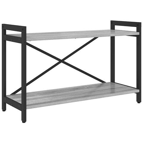 Libreria Grigio sonoma 80 x 30 x 48.5 cm Legno multistrato - Foto 1