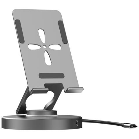 Docking Station 6-in-1 In Lega Di Alluminio Compatibile Con Switch 2, Rog Handheld Con Ventola Di Raffreddamento Rimovibile - Foto 1