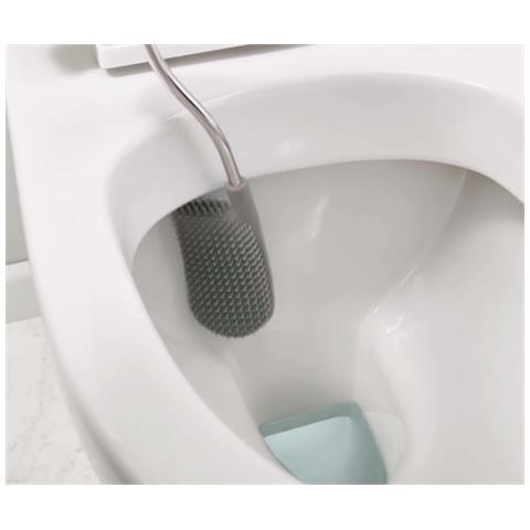 Spazzola Da Bagno In Acciaio Inossidabile Flex Lite Design Ergonomico Ed Efficiente Per Pulizia Profonda Comoda E Resistente Colore Grigio - Foto 2