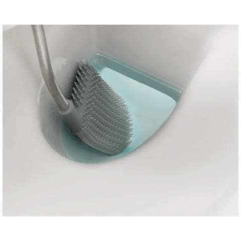 Spazzola Da Bagno In Acciaio Inossidabile Flex Lite Design Ergonomico Ed Efficiente Per Pulizia Profonda Comoda E Resistente Colore Grigio - Foto 3