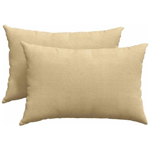 Cuscini da Divano 2 pcs Grigio Verde 60 x 40 cm - Foto 1