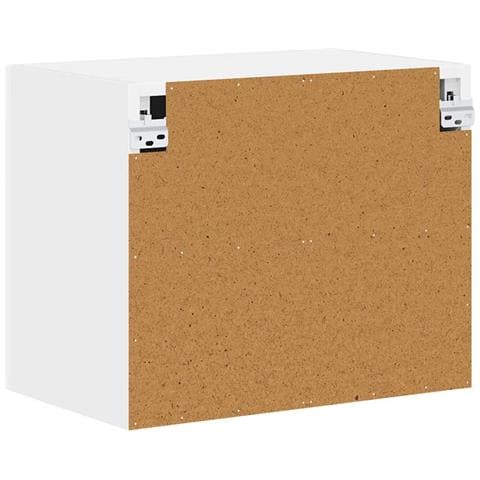 Pensile cucina con porta 2 pcs Bianco Lucido 50 x 31 x 40 cm - Foto 9