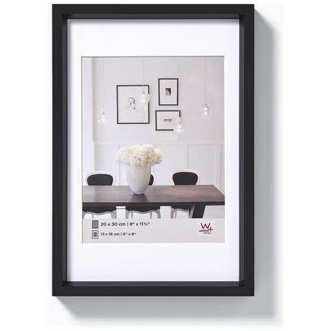 Steel Style Cornice In Plastica 30x40 Nero - Foto 1