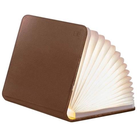 Lampada Decorativa Pieghevole A Led Da 400 Lumen Per Libri, Marrone - Foto 2
