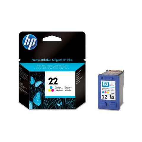C9352aE#aBE Cartuccia Ink Originale 22 a Colori per HP Deskjet Serie D / F / PSC Capacità 165 Pagine - Foto 6