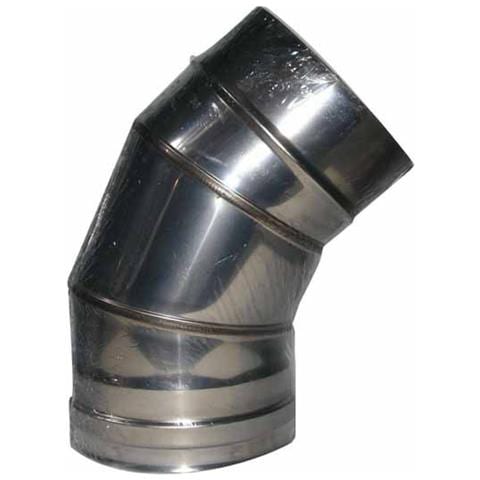 Gomito Inox Settori 45^ 25 - Foto 2