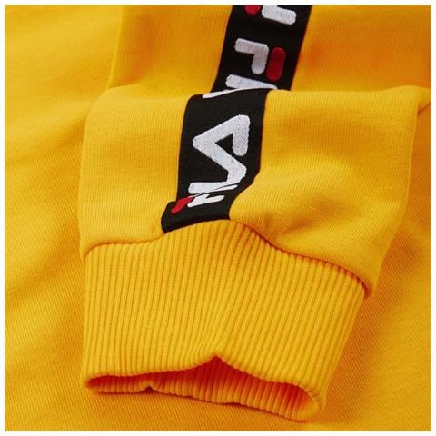 Maglia Maglie Felpa Donna Tivka Crew Sweat 682326 589 Cotone Original Ai Taglia S Colore Giallo - Foto 2
