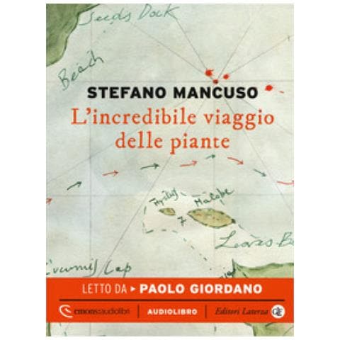 Stefano Mancuso - L'incredibile Viaggio Delle Piante Letto Da Paolo Giordano. Audiolibro. Cd Audio Formato Mp3 - Foto 1