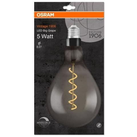 Edition 1906 Lampadina Led Standard 160mm Cl Filo Variabile Fumo - Equivalente 5w 12 E27 Ch - Foto 1