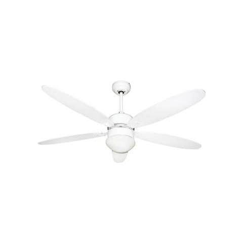 Ventilatore Sof. c / tel. +luce D. 130 5pale Bianco - Foto 1