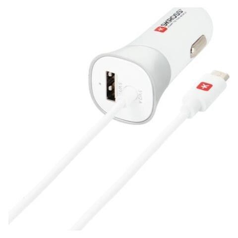 2.900617 Auto Argento, Bianco caricabatterie per cellulari e PDA - Foto 1